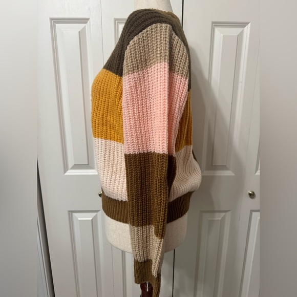 Brixton Savannah Color-block Crewneck Sweater - Picture 3 of 5